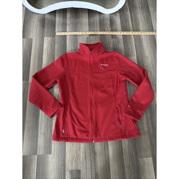 Columbia Zip Up Jacket Men’s XL Red - Picture 1 of 8